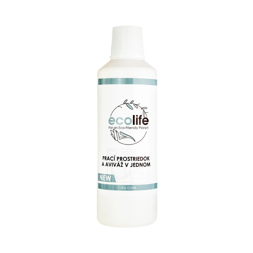 EcoLife Detergent de rufe și balsam 2 în 1 (1 l)